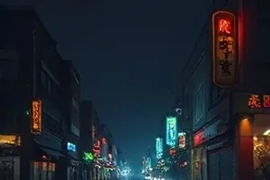《玻璃暖房》封面，晨光下的玻璃温室与浇水的人影
