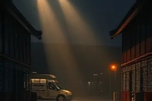 《旧城钟声》封面，老城区钟楼与斑驳的红砖墙